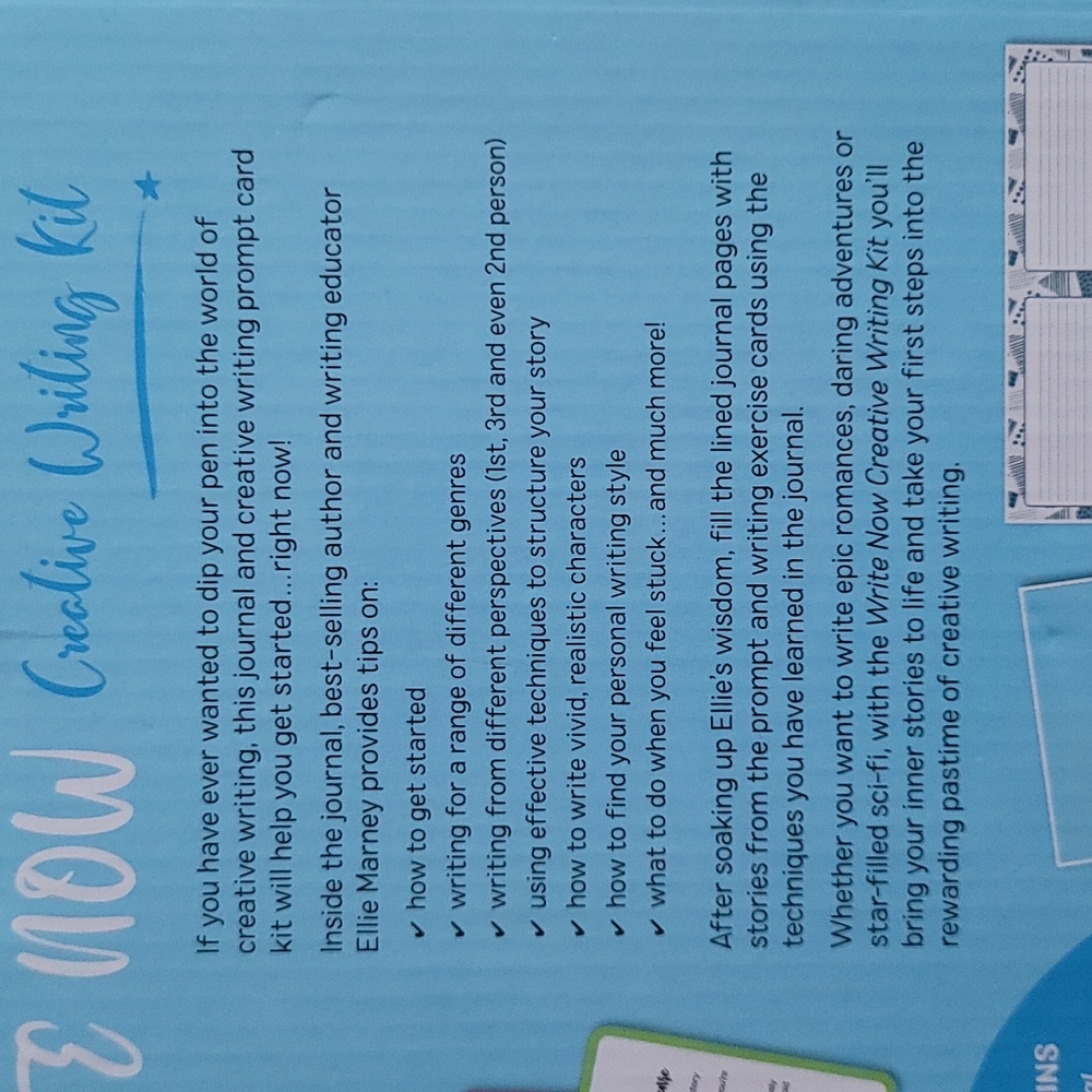 Creative Writing Kit - Picture 3 of 7